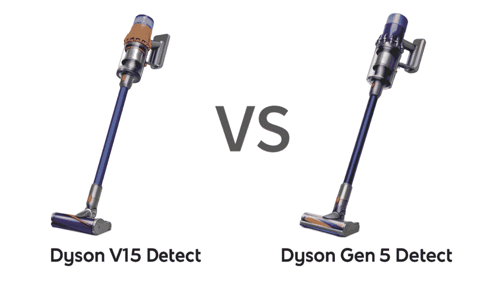 Dyson V15 vs Gen5 Comparison